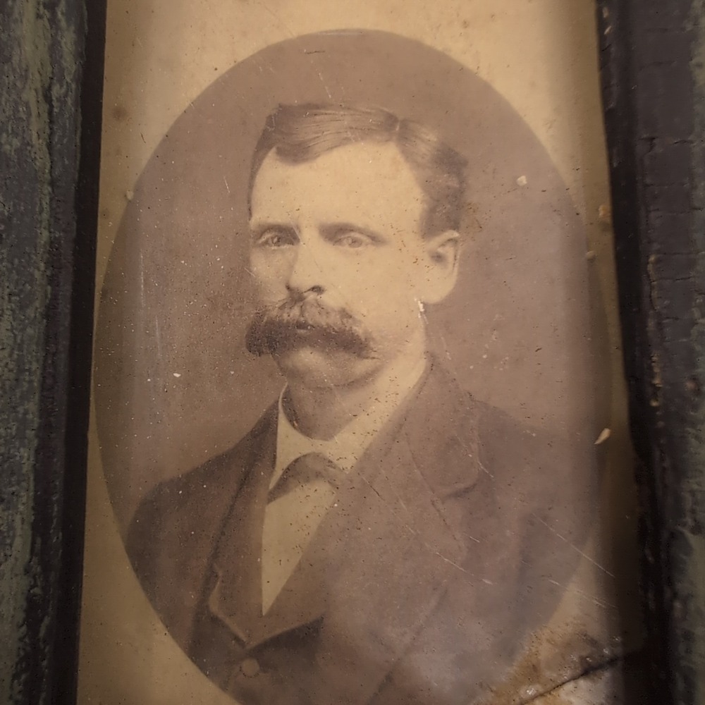 Antique 1880s Cabinet Card Photo Charlie Sampson Goodwater Alabama M. M. Gardner - Picture 2 of 7